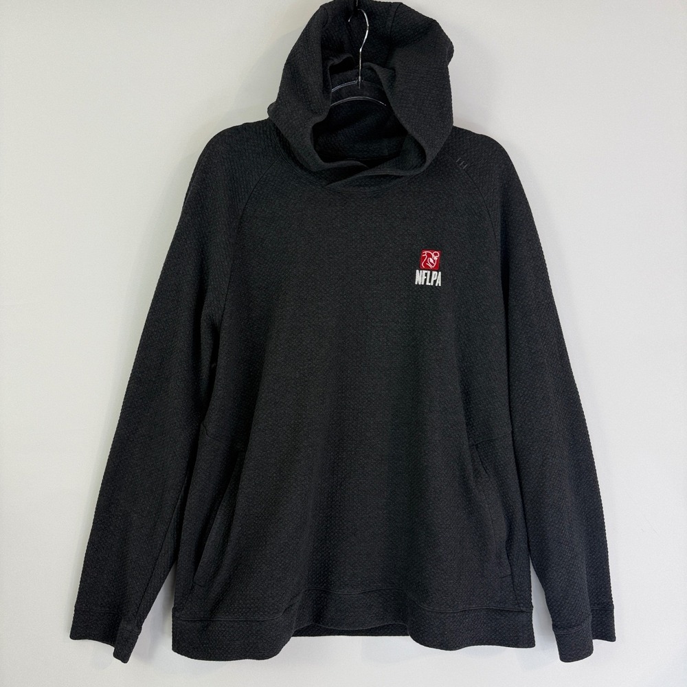 Lululemon Ease The Day Hoodie Men XXL Grey NFLPA Textured Double Knit LM3EOZS